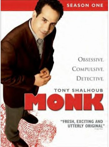 MONK SEASON 1 นักสืบจิตป่วน DVD MASTER 8 แผ่นจบ บรรยายไทย